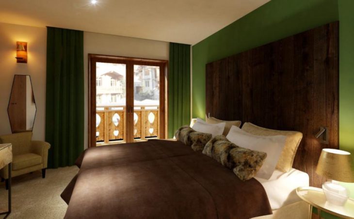 Loft 3 Aspen House, Val d'Isere, Bedroom